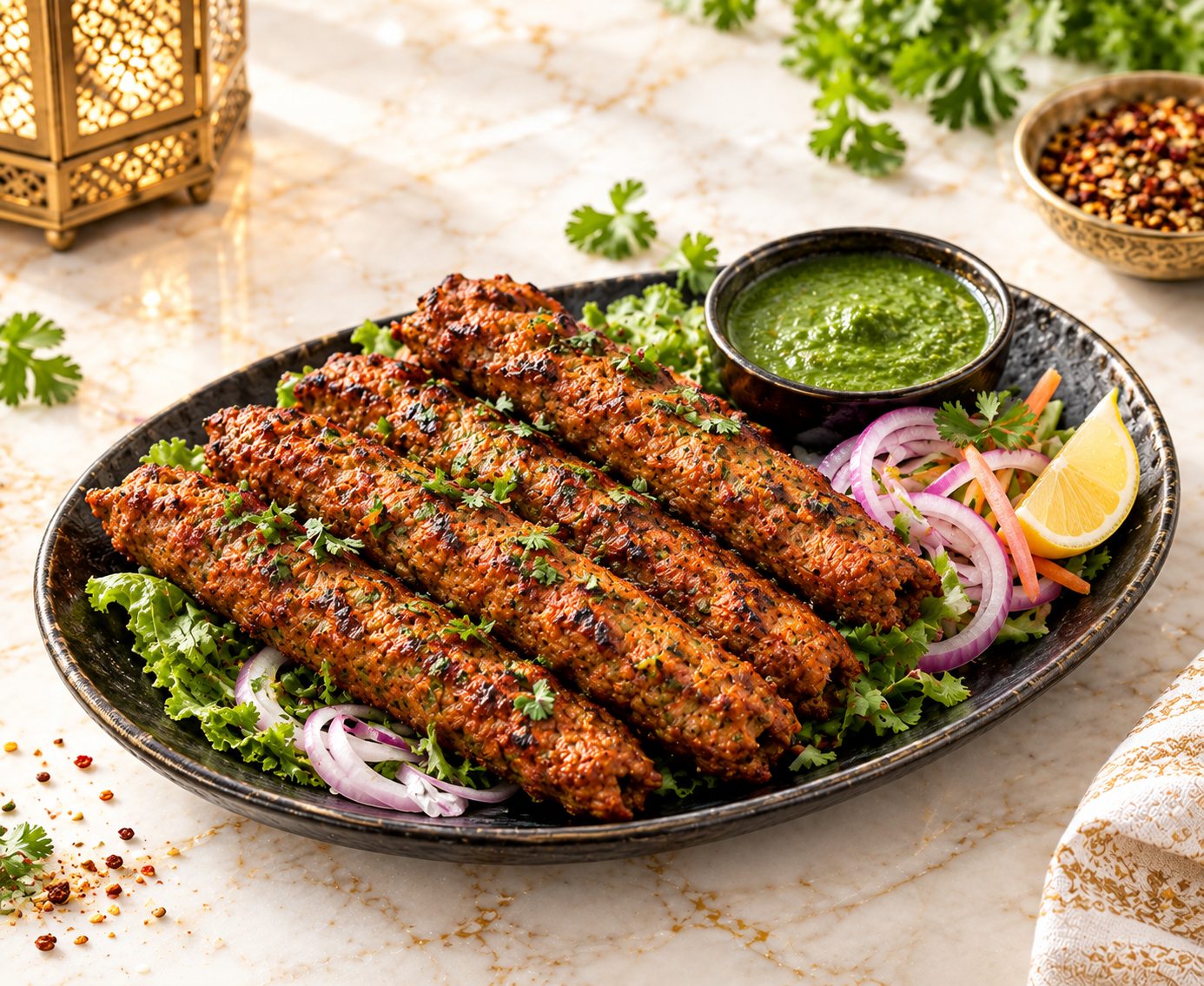 TANDOORI SHEEK KEBAB